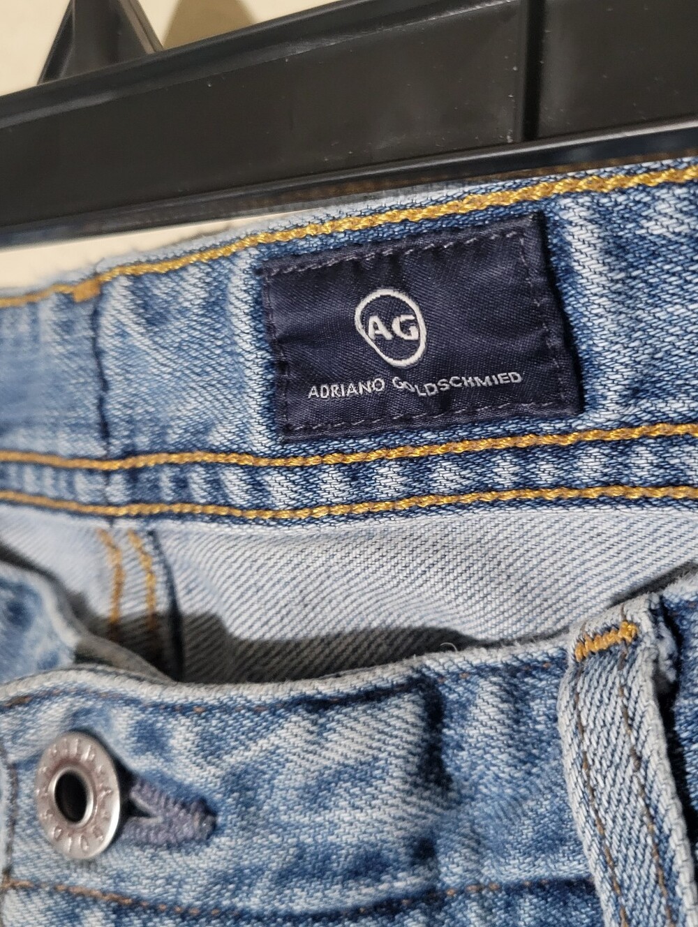 Adriano Goldschmied | #1794 Everett Slim Straight Jeans Light Wash Classic 33x34 - Picture 2 of 7